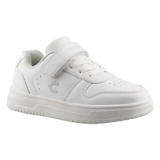 Foto 2 | Foto 2 | Tenis Charly 1065383 Blanco Originales Niña Con Velcro Y Agujetas Escolares Ligeros Talla 15 A 23 E