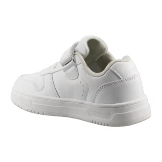 Foto 4 | Foto 4 | Tenis Charly 1065383 Blanco Originales Niña Con Velcro Y Agujetas Escolares Ligeros Talla 15 A 23 E