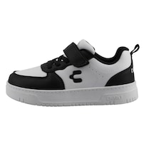 Tenis Charly 1065383 Blanco/negro Unisex Originales Casuales Talla 15 A 23 E