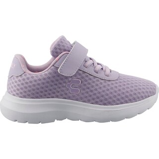 Foto 1 | Foto 1 | Tenis Niña Charly 1065380 Morado Originales Casuales Escolares Suela Eva Con Velcro Y Agujetas Urbano Talla 15 A 23 E