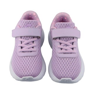 Foto 6 | Foto 6 | Tenis Niña Charly 1065380 Morado Originales Casuales Escolares Suela Eva Con Velcro Y Agujetas Urbano Talla 15 A 23 E