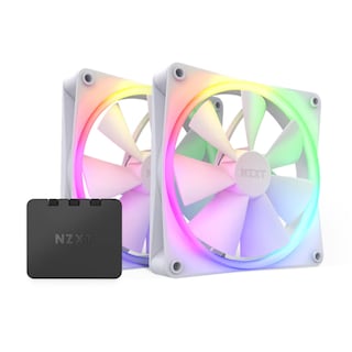 Foto 1 | Foto 1 | Kit 2 Ventiladores Nzxt F140 Rgb De 140mm Color Blanco