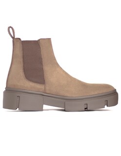 Foto 2 | Foto 2 | Botín Chelsea Caballero Vestir Piel Bota Hombre Chunky Marron