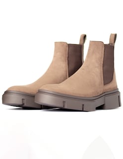 Foto 5 | Foto 5 | Botín Chelsea Caballero Vestir Piel Bota Hombre Chunky Marron