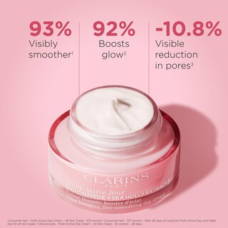 Foto 2 | Foto 2 | Paquete De Crema Hidratante Y Aceite Labial Clarins Multi-active Day - Venta Internacional.