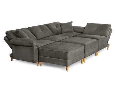 Foto 4 | Foto 4 | Sala De 6 Modúlos Makora Maristella Con Memory Foam Color Oxford Chenille Respaldo Reclinable De 3 Posiciones