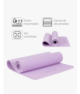 Foto 4 | Foto 4 | Tapete De Yoga Alta Densidad Pilates Relajacion Color Lila