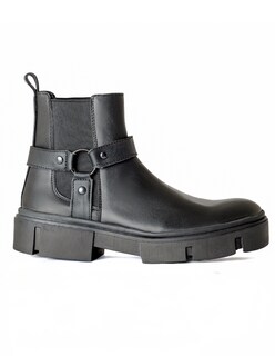 Foto 2 | Foto 2 | Botín Chelsea Caballero Vestir Piel Bota Hombre Chunky Arnes