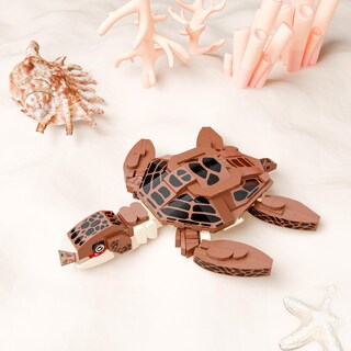 Foto 4 | Foto 4 | Juguete De Construcción Neomoner Sea Turtle 222 Piezas 19 X 17 Cm 2 En 1 - Venta Internacional.