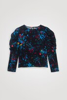 Blusa Mangas Abullonadas Desigual