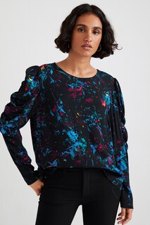 Foto 6 | Foto 6 | Blusa Mangas Abullonadas Desigual