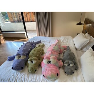 Foto 7 | Foto 7 | Almohada De Peluche Hofun4u Con Forma De Cocodrilo 117 Cm - Venta Internacional.