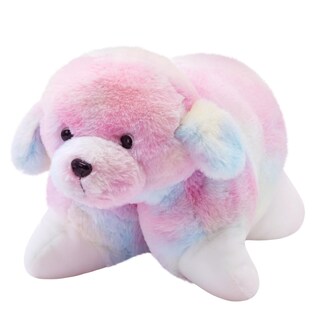 Foto 1 | Foto 1 | Almohada De Peluche Glow Guards De 14 Pulgadas Con Forma De Arcoíris Para Perro - Venta Internacional.