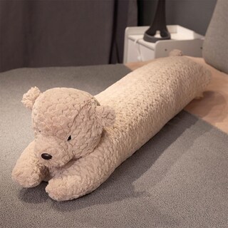 Foto 6 | Foto 6 | Almohada De Peluche Toy Feezush Con Forma De Oso 89 Cm De Largo Color Marrón - Venta Internacional.