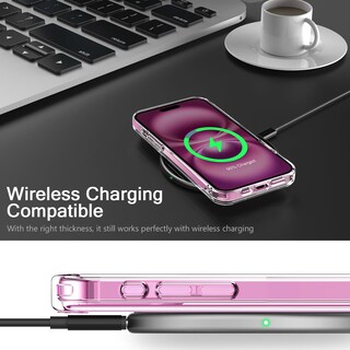 Foto 4 | Foto 4 | Funda De Teléfono Bicol Para Iphone 16 Plus De 6.7 Pulgadas Transparente A Prueba De Golpes Navidad - Venta Internacional.