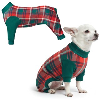 Foto 1 | Foto 1 | Pijama Navideño Para Perros Spark Paws Recovery Para Hombre Color Verde S - Venta Internacional.