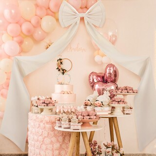 Foto 5 | Foto 5 | Decoración Para Árbol De Navidad Con Lazo Gigante Ondulado - Venta Internacional.