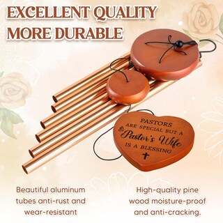 Foto 5 | Foto 5 | Carillones De Viento Regalo De Agradecimiento A La Esposa Del Pastor Damaigiift - Venta Internacional.