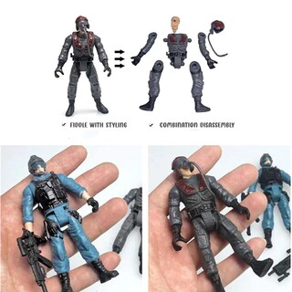 Foto 5 | Foto 5 | Figuras De Acción Livelyou Army Men Vs Zombie (12 Unidades) - Venta Internacional.