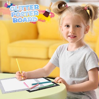 Foto 5 | Foto 5 | Cartulina Glenmal Con Purpurina 32 Unidades 28 X 35 Cm Colorida - Venta Internacional.