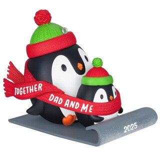 Foto 1 | Foto 1 | Adorno Navideño Hallmark Keepsake 2025 Papá Y Yo Con Pingüinos - Venta Internacional.