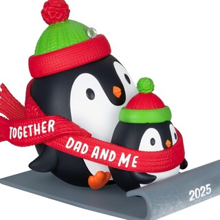 Foto 5 | Foto 5 | Adorno Navideño Hallmark Keepsake 2025 Papá Y Yo Con Pingüinos - Venta Internacional.