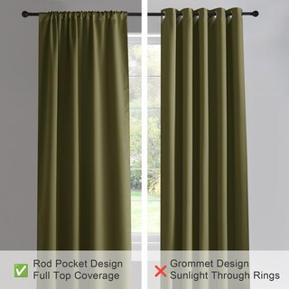 Foto 4 | Foto 4 | Cortinas Pony Dance Bloque De Luces 107 Cm X 183 Cm Color Verde Oliva 2 Unidades - Venta Internacional.