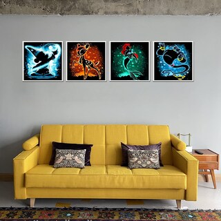 Foto 3 | Foto 3 | Kit De Pintura Con Diamantes Jylmood De Dibujos Animados En 5d Para Adultos 30 X 30 Cm - Venta Internacional.