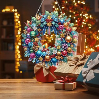 Foto 5 | Foto 5 | Kit De Pintura De Diamantes Colgante Jjfox Con Forma De Diamante 5d Diy - Venta Internacional.