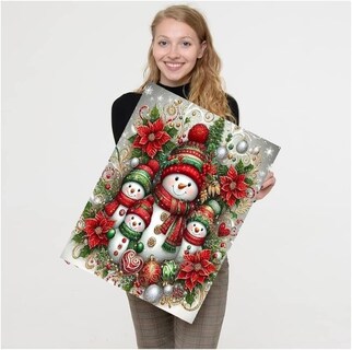 Foto 4 | Foto 4 | Kit De Arte Y Manualidades Tiwabb Navidad 6 Piezas 12x16 Y 12x12'' - Venta Internacional.