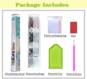 Foto 7 | Foto 7 | Kit De Arte Y Manualidades Tiwabb Navidad 6 Piezas 12x16 Y 12x12'' - Venta Internacional.