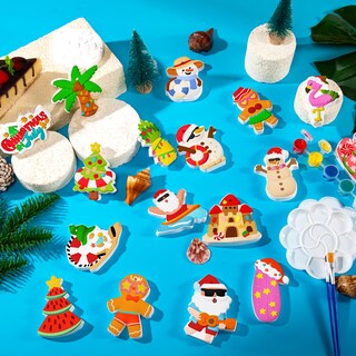 Foto 2 | Foto 2 | Kit De Arte Y Artesanía Seenelling 24 Unidades Para Pintar En Navidad Y Julio - Venta Internacional.