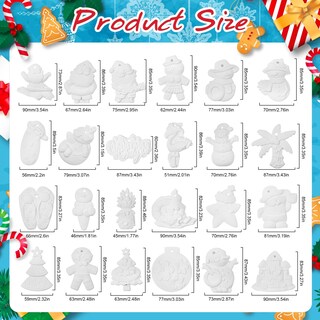 Foto 3 | Foto 3 | Kit De Arte Y Artesanía Seenelling 24 Unidades Para Pintar En Navidad Y Julio - Venta Internacional.