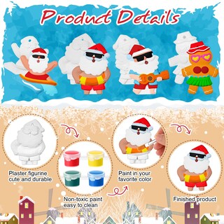 Foto 4 | Foto 4 | Kit De Arte Y Artesanía Seenelling 24 Unidades Para Pintar En Navidad Y Julio - Venta Internacional.