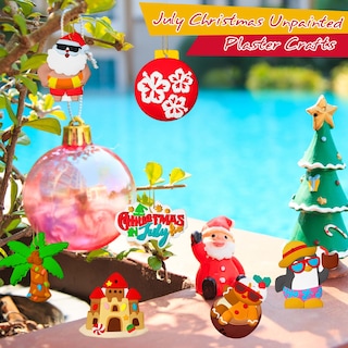 Foto 5 | Foto 5 | Kit De Arte Y Artesanía Seenelling 24 Unidades Para Pintar En Navidad Y Julio - Venta Internacional.