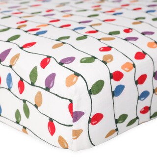 Foto 2 | Foto 2 | Sábana Para Cuna Con Diseño De Unicornio  100% Algodón  Muselina  Bulbos Navideños - Venta Internacional.