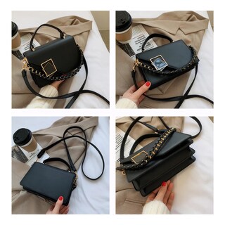 Foto 2 | Foto 2 | Bolsa De Hombro Cuero Pu Crossbody Versátil Moda Cadena
