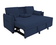 Sofá Cama Easy Living Modelo Roco Azul Marino