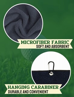 Foto 4 | Foto 4 | Toalla De Golf Cybgene 41x61 Cm De Microfibra Initial A - Venta Internacional.