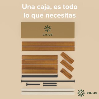 Foto 5 | Foto 5 | Base De Cama Zinus Ellie Queen Size  De Bamboo Con 5 Años De Garantía