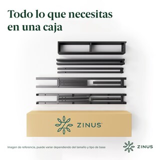 Foto 5 | Foto 5 | Base De Cama Zinus Justin Individual  De Acero Con 5 Años De Garantía