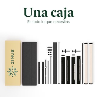 Foto 5 | Foto 5 | Base De Cama Con Cabecera Zinus Piper King Size Tapizada Con 5 Años De Garantía