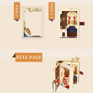 Foto 6 | Foto 6 | Juego De Bloques De Construcción Vinbosion Fairytale Book Con Caja De Regalo - Venta Internacional.