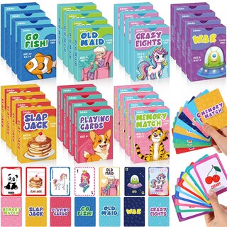 Foto 1 | Foto 1 | Set De Juego De Cartas Zubebe Operation Christmas Kids Paquete De 7 Con 28 Mazos - Venta Internacional.