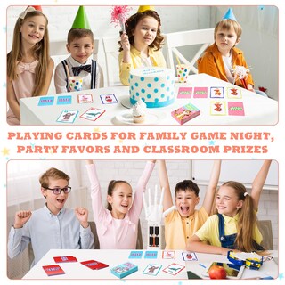 Foto 6 | Foto 6 | Set De Juego De Cartas Zubebe Operation Christmas Kids Paquete De 7 Con 28 Mazos - Venta Internacional.