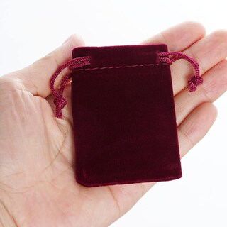 Foto 4 | Foto 4 | Bolsas De Tela De Terciopelo Para Joyas Bolsas De Terciopelo Con Cordón 100 Unidades - Venta Internacional.