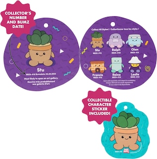 Foto 6 | Foto 6 | Juego De Sillones Reclinables Ralph & Succulent De Peluche 19 Cm De Toy Figure Bumbumz - Venta Internacional.