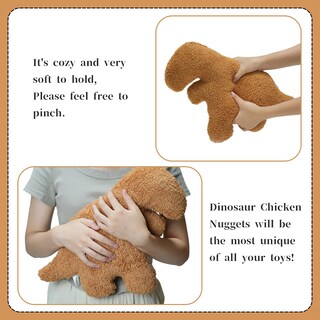 Foto 3 | Foto 3 | Peluche Tvvpgg Dino Nugget Dinosaur Chicken Para Niños - Venta Internacional.