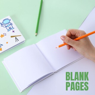 Foto 5 | Foto 5 | Libros De Tapa Dura En Blanco Litpoetic Paquete De 12 13 X 13 Cm 36 Páginas - Venta Internacional.