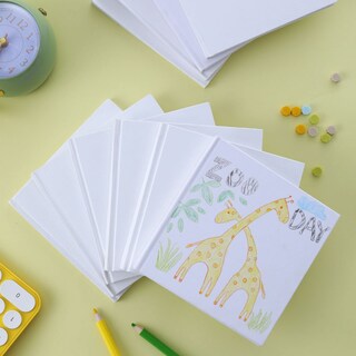 Foto 6 | Foto 6 | Libros De Tapa Dura En Blanco Litpoetic Paquete De 12 13 X 13 Cm 36 Páginas - Venta Internacional.